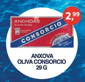 Oferta de Consorcio - Anxova Oliva  por 2,99€ en Suma Supermercados