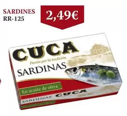 Oferta de Cuca - Sardines por 2,49€ en Suma Supermercados