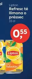 Oferta de Lipton - Refresc Té Llimona O Préssec por 0,55€ en Suma Supermercados