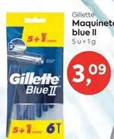 Oferta de Gillette - Maquineta Blue II por 3,09€ en Suma Supermercados