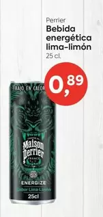 Oferta de Perrier - Bebida Energetica Lima-Limon por 0,89€ en Suma Supermercados