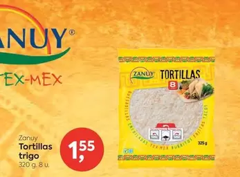 Oferta de Zanuy - Tortillas Trigo por 1,55€ en Suma Supermercados