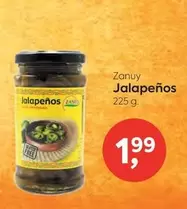 Oferta de Zanuy - Jalapeños por 1,99€ en Suma Supermercados