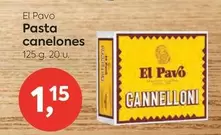 Oferta de El Pavo - Pasta Canelones por 1,15€ en Suma Supermercados