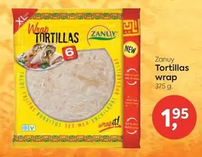 Oferta de Zanuy - Tortillas Wrap por 1,95€ en Suma Supermercados