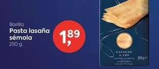 Oferta de Barilla - Pasta Lasaña Sémola por 1,89€ en Suma Supermercados