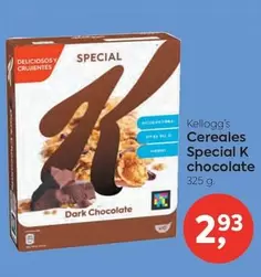 Oferta de Kellogg's - Cereales Special K Chocolate por 2,93€ en Suma Supermercados