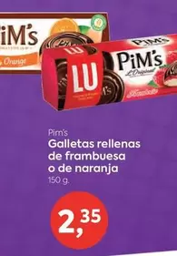 Oferta de Pim's - Galletas Rellenas De Frambuesa O De Naranja por 2,35€ en Suma Supermercados