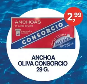 Oferta de Consorcio - Anchoa Oliva por 2,99€ en Suma Supermercados