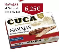 Oferta de Cuca - Navajas  por 6,25€ en Suma Supermercados