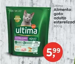 Oferta de Ultima - Alimento Gato Adulto Esterelitzado por 5,99€ en Suma Supermercados