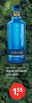 Oferta de Solán De Cabras - Agua Mineral Con Gas por 1,55€ en Suma Supermercados