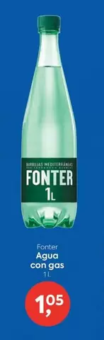 Oferta de Fonter - Agua Con Gas por 1,05€ en Suma Supermercados