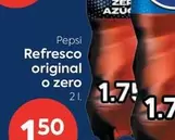 Oferta de Pepsi - Refresco Original O Zero por 1,5€ en Suma Supermercados