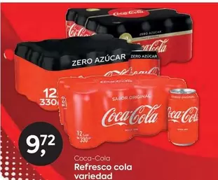 Oferta de Coca-Cola - Refresco Cola  por 9,72€ en Suma Supermercados