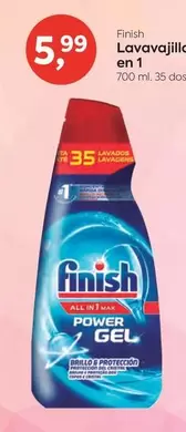 Oferta de Finish - Lavavajillas Todo En 1 por 5,99€ en Suma Supermercados