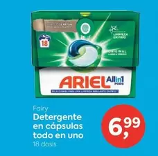 Oferta de Ariel - Detergente En Capsulas Todo En Uno por 6,99€ en Suma Supermercados