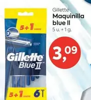 Oferta de Gillette - Maquinilla Blue II por 3,09€ en Suma Supermercados