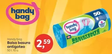 Oferta de Handy Bag - Bolsa Basura Antigoteo por 2,59€ en Suma Supermercados