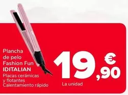 Oferta de Iditalian - Plancha De Pelo Fashion Fun por 19,9€ en Supeco