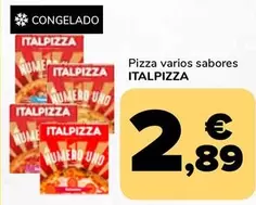 Oferta de Italpizza - Pizza Varios Sabores por 2,89€ en Supeco