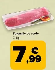 Oferta de Solomillo De Cerdo por 7,99€ en Supeco