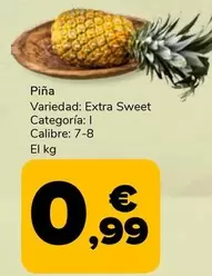 Oferta de Piña por 0,99€ en Supeco