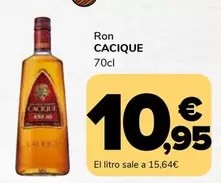 Oferta de Cacique - Ron por 10,95€ en Supeco