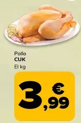 Oferta de Cuk - Pollo  por 3,99€ en Supeco