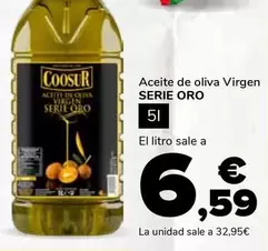 Oferta de Coosur - Aceite De Oliva Virgen Serie Oro por 32,95€ en Supeco