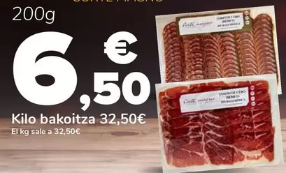 Oferta de Corte Magno - Loncheado De Lomo Iberico O Jamon De Cebo Iberico 50% por 6,5€ en Supeco