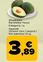 Oferta de Aguacate por 3,89€ en Supeco