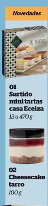 Oferta de Casa eceiza - Cheesecake Tarro en La Sirena