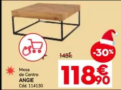 Oferta de Angie Mesa De Centro por 118,9€ en Conforama