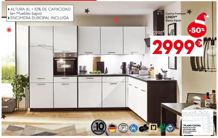 Oferta de Lindt - Lilo De Cocina por 2999€ en Conforama