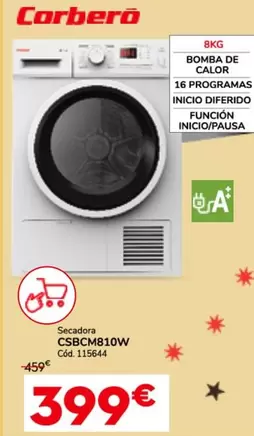 Oferta de Corberó - CSBCM810W por 399€ en Conforama