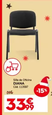 Oferta de Silla De Oficina Diana por 33,99€ en Conforama