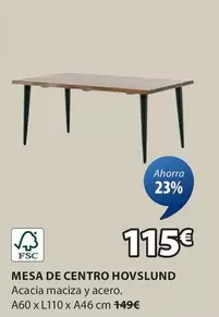 Oferta de Mesa De Centro Hovslund por 115€ en JYSK