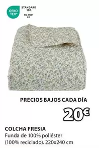 Oferta de Standard - Colcha Fresia por 20€ en JYSK