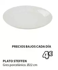 Oferta de Plato Steffen por 4€ en JYSK