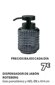 Oferta de ABS - Dispensador De Jabón Roteberg por 7€ en JYSK