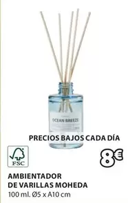 Oferta de Ocean - Ambientador De Varillas Moheda por 8€ en JYSK