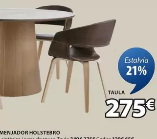 Oferta de Menjador Holstebro por 275€ en JYSK