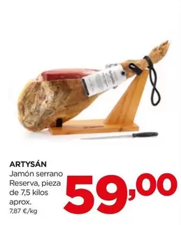 Oferta de Serrano - Jamón  Reserva por 59€ en Alimerka