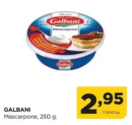 Oferta de Galbani - Mascarpone por 2,95€ en Alimerka