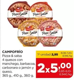 Oferta de Campofrío - Pizza & Salsa por 2,95€ en Alimerka