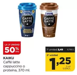 Oferta de Kaiku - Caffè Latte Cappuccino O Proteina por 2,49€ en Alimerka