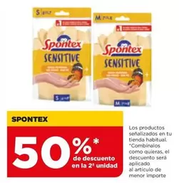 Oferta de Spontex - Los Productos Senalizados En Tu Tienda Habitual en Alimerka