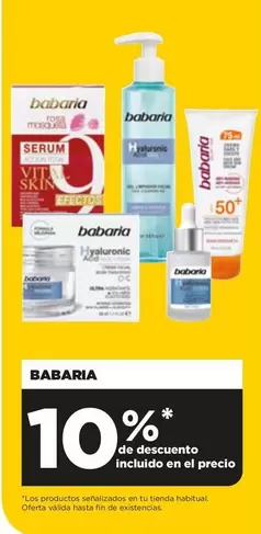 Oferta de Babaria - Los Productos Serum Para Bebe en Alimerka