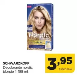 Oferta de Schwarzkopf - Decolorante Nordic Blonde por 3,95€ en Alimerka